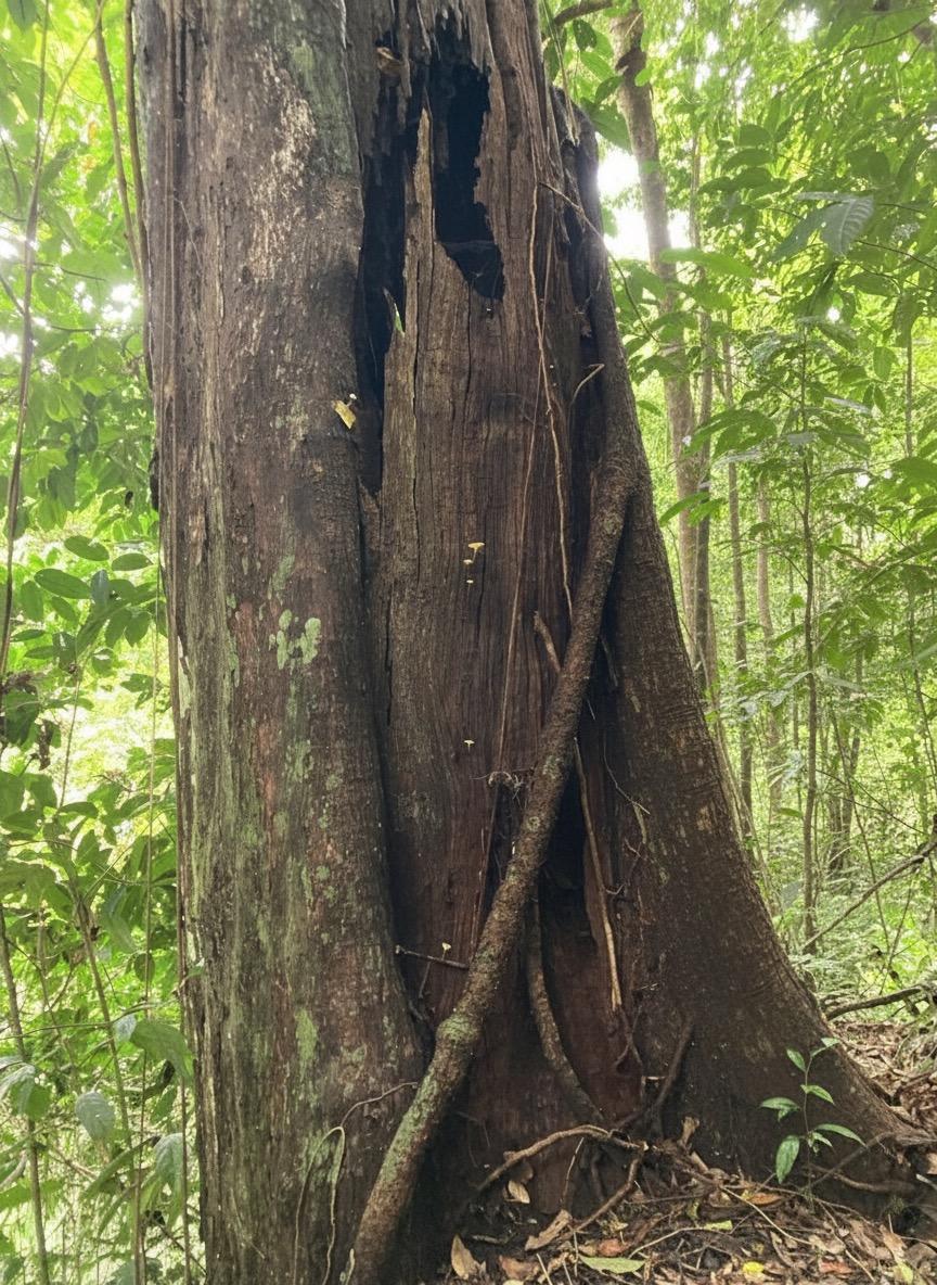 Belian (Bornean Ironwood) tree - namesake of belian.earth